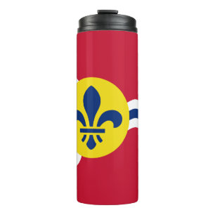 Termo Tumbler termal con bandera de San Luis