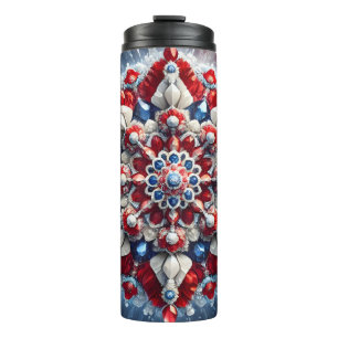 Termo Tumbler termal con colores de Noruega