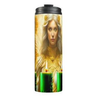 Termo Tumbler termal de arte digital 3D colorido - Perfe