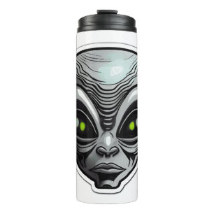 Termo Tumbler termal de arte Pegatina alienígena