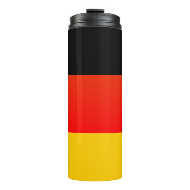 Termo Tumbler termal de bandera alemana (Anverso)
