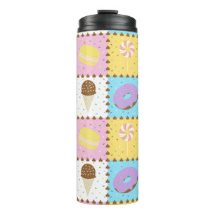 Termo Tumbler termal de caramelo dulce