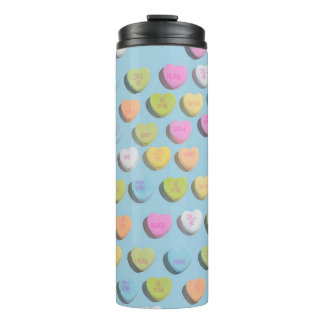Termo Tumbler termal de corazón dulce de San Valentín
