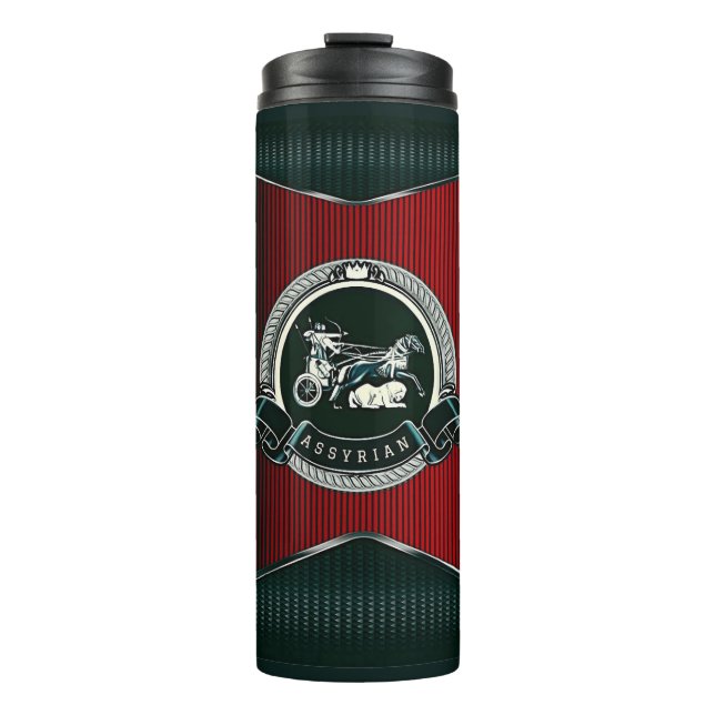 Termo Tumbler termal de los Guerreros Asirios (Anverso)