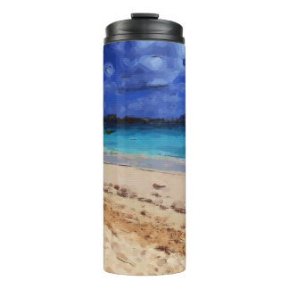 Termo tumbler termal de playa