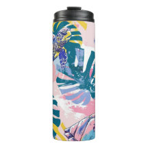 Tumbler termal de tortugas marinas tropicales