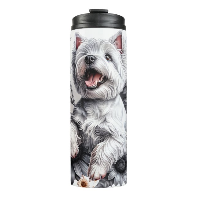 Termo Tumbler termal de West Highland Terrier (Anverso)