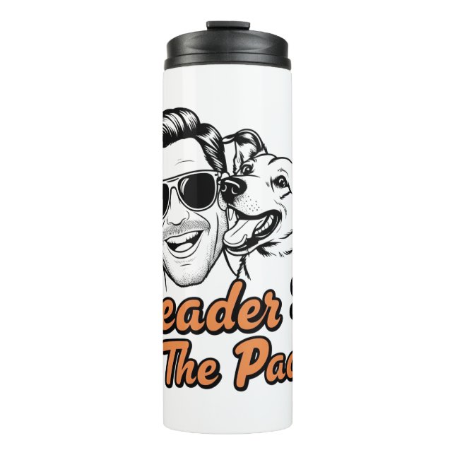 Termo Tumbler termal del Día del Padre Perro (Anverso)