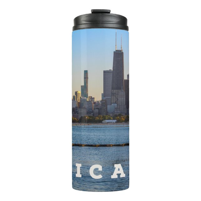 Termo Tumbler termal del Skyline de Chicago (Anverso)