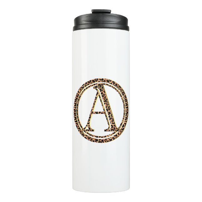 Termo Tumbler termal leopardo (Anverso)