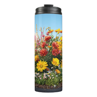 Termo Tumbler Termal Meadow en llamas.