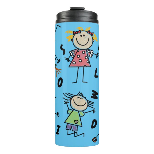 Termo Tumbler termal mundial infantil (Anverso)