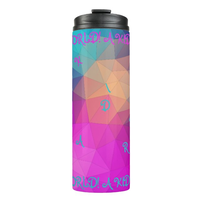 Termo Tumbler termal mundial infantil (Anverso)