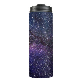 Termo Tumbler termal nocturno Starry de la Galaxia Azul 