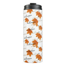 Tumbler termal otoñal