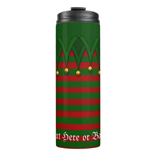 Termo Tumbler termal personalizado de los navidades (Anverso)