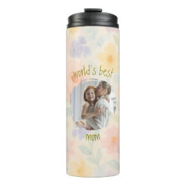 Termo Tumbler termal personalizado 'La mejor mamá del mu