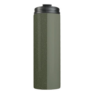 Termo Tumbler termal Personalizado verde de dos tonos mo
