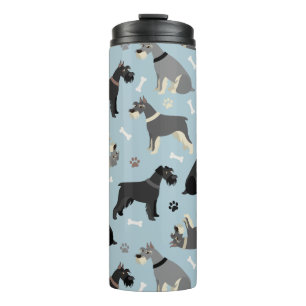 Termo Tumbler termal Schnauzer Paws and Bones