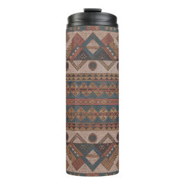 Termo Tumbler Termal Tribal Geométrico De Boho - Insulad