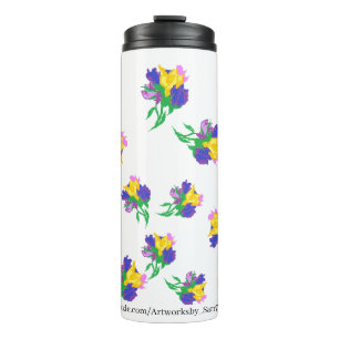 Termo Tumbler termal: Tulipanes