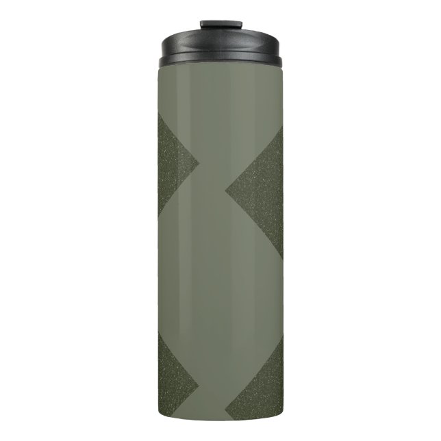 Termo Tumbler termal verde personalizado Moss (Anverso)