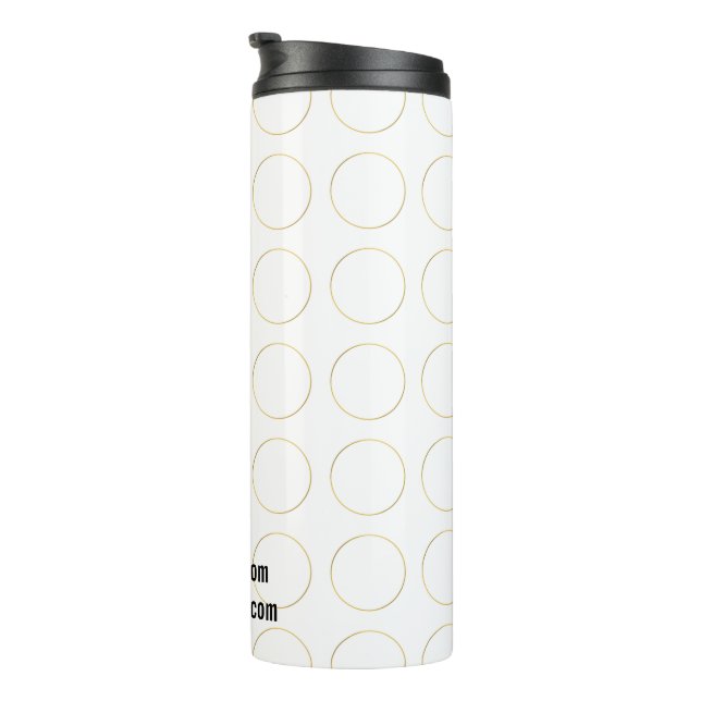 Termo Tumbler térmico (Rotado hacia la derecha)