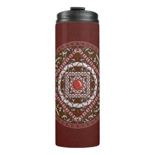 Termo Tumbler térmico Aries Mandala