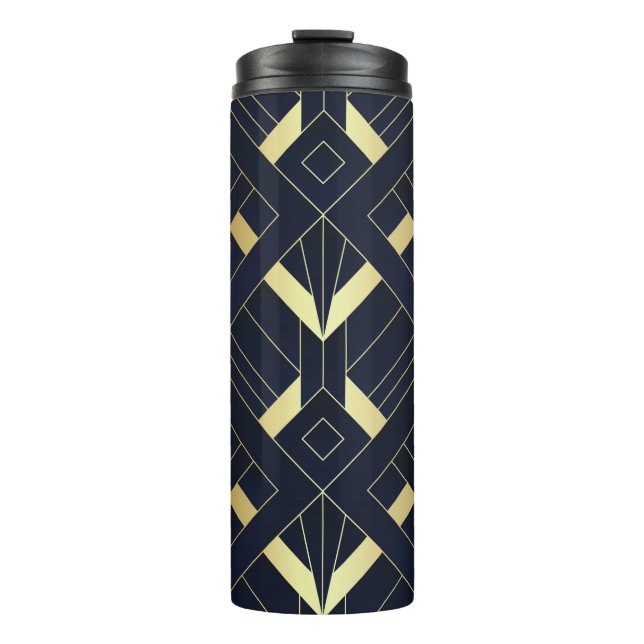Termo Tumbler térmico Art Deco (Anverso)