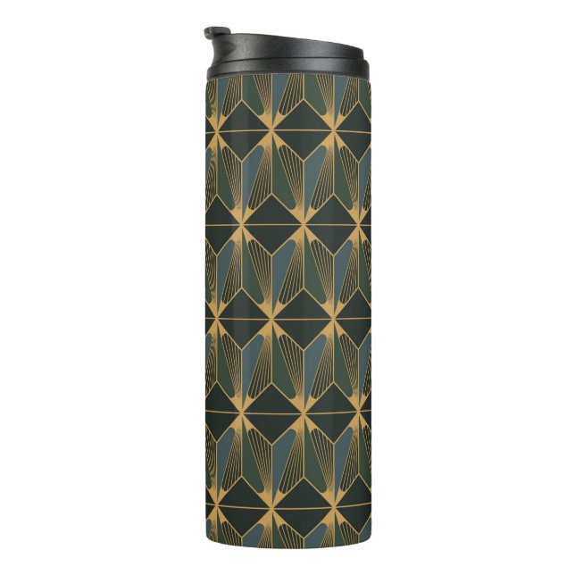 Termo Tumbler térmico Art Deco (Rotado hacia la derecha)
