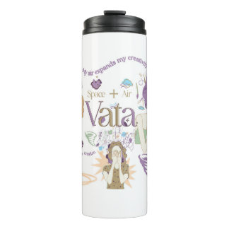 Termo Tumbler térmico Ayurveda Vata Dosha