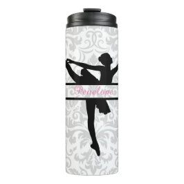 Termo Tumbler térmico Ballerina Silhouette personalizado