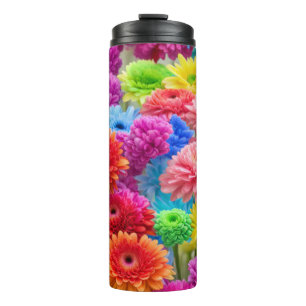 Termo Tumbler térmico - Bouquet colorido #799
