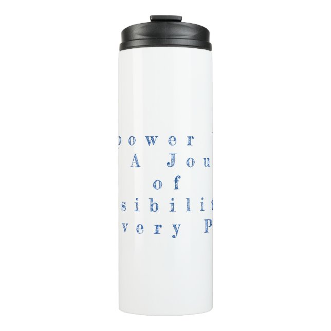 Termo Tumbler térmico - Características innovadoras (Anverso)