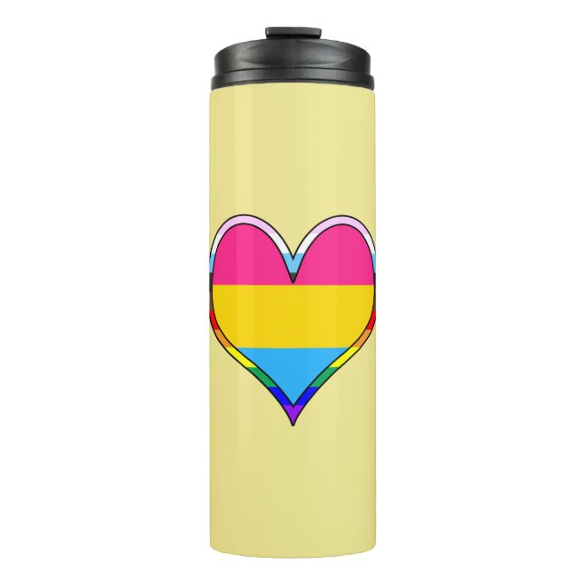 Termo Tumbler térmico cardíaco Pan Pride (Anverso)