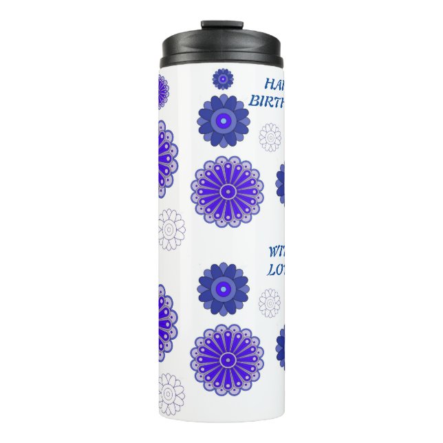 Termo Tumbler térmico como regalo de nacimiento (Anverso)