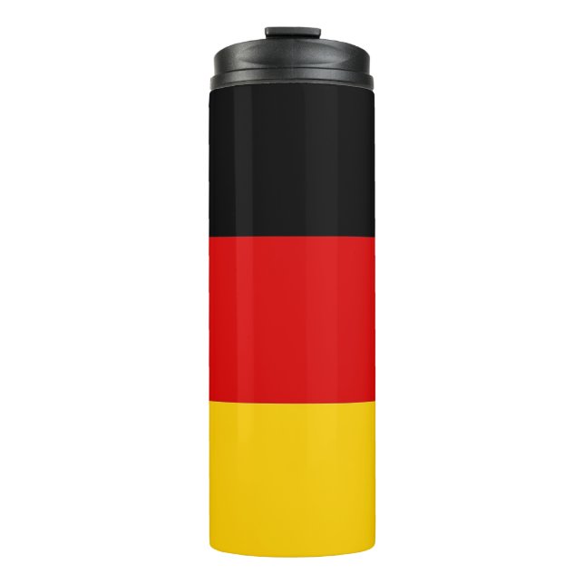 Termo Tumbler térmico con bandera de Alemania (Anverso)