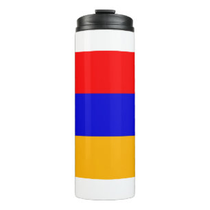 Termo Tumbler térmico con bandera de Armenia
