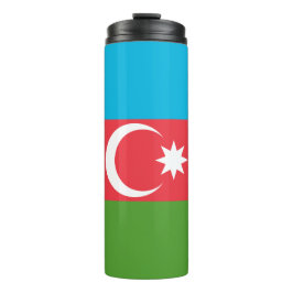 Termo Tumbler térmico con bandera de Azerbaiyán