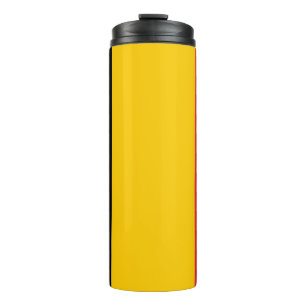 Termo Tumbler térmico con bandera de Bélgica
