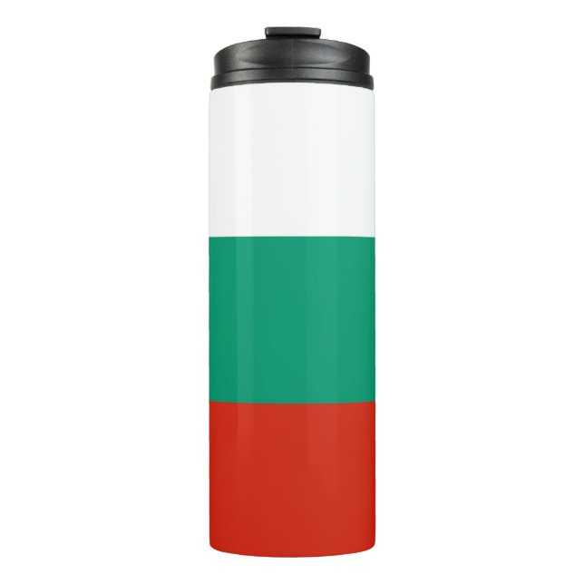 Termo Tumbler térmico con bandera de Bulgaria (Anverso)