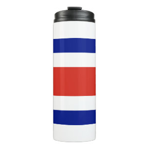 Termo Tumbler térmico con bandera de Costa Rica