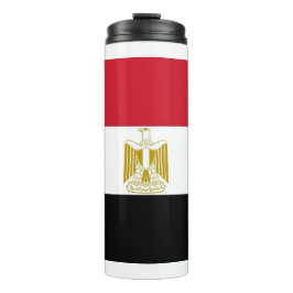 Termo Tumbler térmico con bandera de Egipto