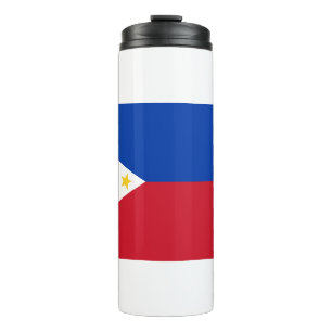 Termo Tumbler térmico con bandera de Filipinas
