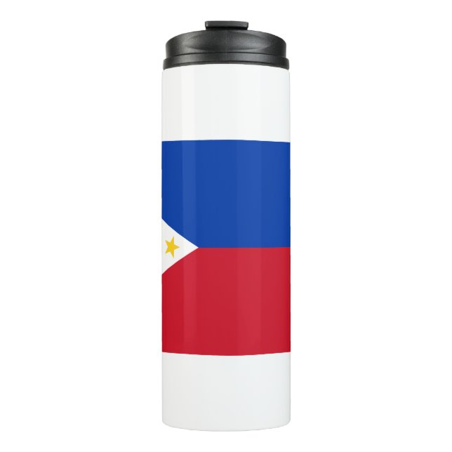 Termo Tumbler térmico con bandera de Filipinas (Anverso)