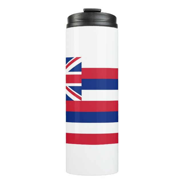 Termo Tumbler térmico con bandera de Hawaii, Estados Uni (Anverso)