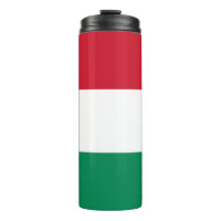 Tumbler térmico con bandera de Hungría