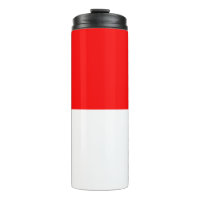 Tumbler térmico con bandera de Indonesia