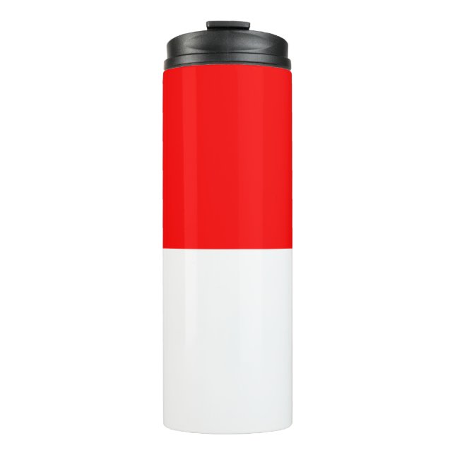 Termo Tumbler térmico con bandera de Indonesia (Anverso)