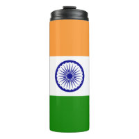 Tumbler térmico con bandera de la India